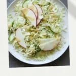 pin voor spitskool salade met appel.